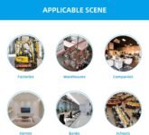 XNH Detector inalámbrico de puerta/ventana para sistema de alarma 4G/3G/GSM Detector magnético para puertas de seguridad del hogar, sensor de ventana inalámbrico – (paquete de 3)