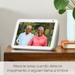 Timbre con vídeo parpadeante | Audio bidireccional, vídeo HD, con notificaciones de movimiento y timbre, fácil de configurar, Alexa integrada, con o sin cables (negro)
