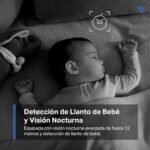 Tapo Cámara de Vigilancia Wi-Fi Interior 1080P para Bebés y Mascotas, Visión Nocturna, Detección de Movimiento, Audio Bidireccional, Almacenamiento SD, Compatible con Alexa, Blanco