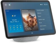 Amazon Echo Show 11 (nueva generación), pantalla vibrante Full-HD de 11″ con más área de visualización, audio espacial y Alexa, Glacier White