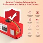 HT TopHinon 6500mAh 14.4V Batería de Litio de Repuesto para Xiaomi Roborock S4, S5, S50, S51, S55, S6, S7, Q7 MAX, V Ultra Pure, Q5, Q5 Max, Q5 Pro, E4, ES, E20, T6 Generation Robot Aspiradores