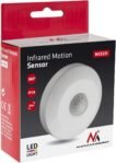Maclean Energy MCE231 Sensor de movimiento PIR Sensor crepuscular 360°C Control automático de iluminación Ahorro de energía