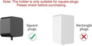 PlusAcc Dot 3.ª generación Soporte para Smart Google Home Mini Speaker 3.ª generación, no necesita tornillos (negro)