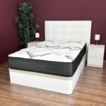 amuéblate Online – Colchón Híbrido Visco Box Memory Foam con Núcleo de Muelles Ensacados, Óptimo Confort, Firmeza Intermedia, Antibacteriano e Hipoalergénico ácaros 90 x 190 cm