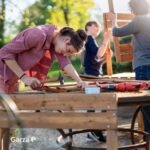 Garza – Base múltiple con interruptor inalámbrico, 6 salidas, protección infantil, Blanco