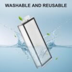 Filtro Hepa de 6 Piezas para Roborock Q5 Max+/Q7 Max/Q7 Max+/Q7/Q7+/Q8 Max/Q8 Max+/Q5 Pro/Q5 Pro+/T8 Robot, Accesorio de Filtro, Robot Aspirador, Lavable y Reutilizable