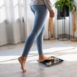 Cecotec Báscula de Baño Digital Surface Precision 9500 Smart Healthy Smart, Alta Precisión, Alta Seguridad Vidrio Templado Negro, Pantalla LCD Invertida, 180K