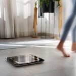 Cecotec Báscula de Baño Digital Surface Precision 9500 Smart Healthy Smart, Alta Precisión, Alta Seguridad Vidrio Templado Negro, Pantalla LCD Invertida, 180K