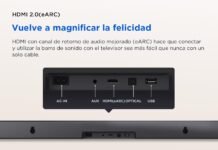 TCL S45HE Barra de sonido para TV de 2.0 canales, 100 vatios, cine en casa, expansión de sonido, Dolby Atmos, DTS Virtual:X, control remoto único, Bluetooth 5.2, HDMI eArc, USB