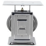 Báscula de cocina mecánica de acero inoxidable Tada de 44 lb con control de porciones resistente
