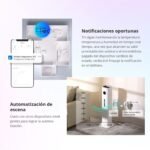 SONOFF Smart Wifi Switch Sensor de monitor de temperatura THR320D 20A, control de aplicación remota, compatible con Alexa/Google Home/Ifttt (con THS01)