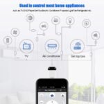 Adaptador de control remoto IR universal para teléfono inteligente Android, controlador USB C/Micro USB para TV/reproductor de DVD/decodificador/aire acondicionado/proyector, etc. (tipo C)