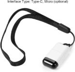 Adaptador de control remoto IR universal para teléfono inteligente Android, controlador USB C/Micro USB para TV/reproductor de DVD/decodificador/aire acondicionado/proyector, etc. (tipo C)