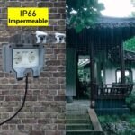 Enchufe de Exterior Estanco IP66 con Doble Interruptor de Conexión, Conector de Cable y Tapa Abatible, para Cocina, Baño, Garaje, Piscina y Jardín (MPG2-GSN, 1 Pieza)