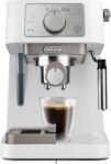 De’Longhi Stilosa EC260.W Cafetera Manual, 15 Barras de Presión, Sistema Capuchino, Apagado Automático, Compatible con Almohadillas ESE, Depósito de 2 Niveles, Capacidad 1L, Blanca