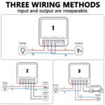 Interruptor inteligente WiFi de 4 piezas, interruptor inteligente Wifi Compatible con Alexa y Google Home, interruptores inteligentes con función de temporizador