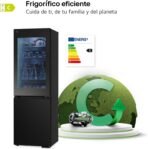 LG GBG5160CEV – Refrigerador combinado Instaview Door Cooling+, 6 pies, clasificación C, capacidad de 352 L, acero negro grafito