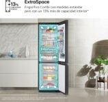 LG GBG5160CEV – Refrigerador combinado Instaview Door Cooling+, 6 pies, clasificación C, capacidad de 352 L, acero negro grafito