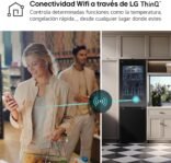 LG GBG5160CEV – Refrigerador combinado Instaview Door Cooling+, 6 pies, clasificación C, capacidad de 352 L, acero negro grafito