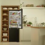 LG GBG5160CEV – Refrigerador combinado Instaview Door Cooling+, 6 pies, clasificación C, capacidad de 352 L, acero negro grafito