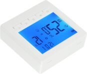 Termostato Digital programable para caldera de gas, termostato Digital para calefacción del hogar con bloqueo de seguridad y función anticongelante
