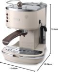 De’Longhi ECOV 311.BG Cafetera Automática, 1100 W, 1,4 L, 15 Barras, 2 Tazas, Acero Inoxidable, Beige