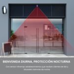 PHYSEN Sensor de Movimiento Inalámbrico con Alarma de Sonido, Timbre, Sensor de Movimiento para Tienda, Timbre Inalámbrico, 58 Tonos + 5 Volúmenes, para Entrada/Casa/Tienda/Oficina