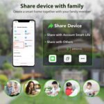 Sistema de Riego WiFi, Control por APP, Temporizador Inteligente, Kit de Riego por Goteo, 10 Boquillas para Jardín, Balcón, Interior, Compatible con Tuya