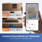 Ultenic Robot Aspirador 6000PA con Fregadero, LIDAR, Autonomía 150 Min, App y Voz para Suelos Duros y Alfombras – Ideal para Hogares con Mascotas