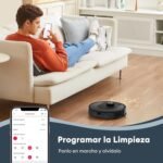 Ultenic Robot Aspirador 6000PA con Fregadero, LIDAR, Autonomía 150 Min, App y Voz para Suelos Duros y Alfombras – Ideal para Hogares con Mascotas