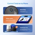 Ultenic Robot Aspirador 6000PA con Fregadero, LIDAR, Autonomía 150 Min, App y Voz para Suelos Duros y Alfombras – Ideal para Hogares con Mascotas