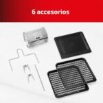 Ufesa Magister 12L Airfryer Freidora de aire sin aceite, 12 Programas, 1850W, Temporizador, Temperatura 200ºC, 6 Accesorios Incluidos, Sin BPA, Exclusivo de Amazon