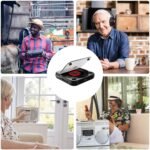 Altavoz inalámbrico para el hogar, reproductor de música inalámbrico | Altavoz inalámbrico portátil para el hogar, altavoz recargable para viajes, escuela, trabajo, hogar, senderismo y