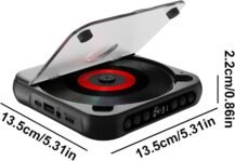 Altavoz inalámbrico para el hogar, reproductor de música inalámbrico | Altavoz inalámbrico portátil para el hogar, altavoz recargable para viajes, escuela, trabajo, hogar, senderismo y