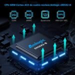 Android TV Box 10.0 MECOOL KM2 Smart TV Box 4K Netflix Certificado por Google Amlogic S905X2-B Reproductor multimedia de transmisión certificado 2G DDR4 8G EMMC BT 4.2 Dolby Audio