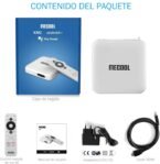 Android TV Box 10.0 MECOOL KM2 Smart TV Box 4K Netflix Certificado por Google Amlogic S905X2-B Reproductor multimedia de transmisión certificado 2G DDR4 8G EMMC BT 4.2 Dolby Audio