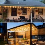 Guirnalda de Luces Exterior, 30 m Luces Exteriores con 50+2 Bombillas LED G40, Irrompibles, Impermeables IP45 Girnalda Luces Exteriores para Jardines, Terrazas, Bodas, Fiestas