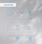 NIVIAN Cámara de Vigilancia Interior Domo 360°, WiFi 4MP Super HD, Detección Humana AI, Seguimiento Automático, Audio Bidireccional, Compatible con Alexa y Google Home