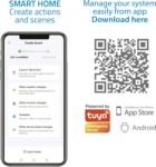 NIVIAN Cámara de Vigilancia Interior Domo 360°, WiFi 4MP Super HD, Detección Humana AI, Seguimiento Automático, Audio Bidireccional, Compatible con Alexa y Google Home