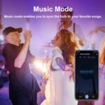 ANTELA Bombilla Inteligente WiFi Led A65 E27 12W 1320 Lúmenes Compatible con Alexa Echo y Google Home, Bombilla RGB WLAN 2,4GHz Blanco Cálido/Frío 2700-6500K, 20000 Horas, 2uds