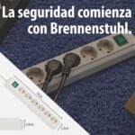 Brennenstuhl Regleta Eco-Line con 6 tomas (cable de 1,5 m, interruptor) blanco