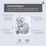 Tapo P110M Mini Enchufe Inteligente Wi-Fi (con Monitoreo de Energía), Programación Encendido/Apagado, Ahorro de Energía, Compatible con Alexa y Google Home