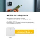 Termostato Inteligente tado° X, Termostato Ambiental con Cable, Control por App y Altavoz Inteligente (Alexa, Siri, Asistente de Google), Fácil Instalación