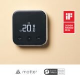 Termostato Inteligente tado° X, Termostato Ambiental con Cable, Control por App y Altavoz Inteligente (Alexa, Siri, Asistente de Google), Fácil Instalación