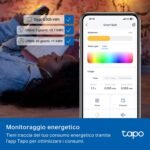 Tapo Bombilla Conectada WiFi, Bombilla LED E14 Multicolor 2500K-6500K, Regulable 40W 470Lm, Funciona con Alexa, Control por Voz, Ahorro de Energía, L430C