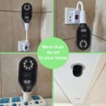 Cámara IP Persistence con Bombilla E27, 1080P, Inalámbrica, Color, Visión, Seguimiento Automático de Personas, Videovigilancia de Seguridad, Cámaras PTZ