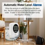 Sistema de riego automático con doble bomba, control independiente, juego de goteo, controlado, modo automático/manual para balcón, sistema de jardín