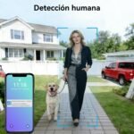 Kit Videoportero 2 Hilos con Conexión, Videoportero Mirilla y Monitor Táctil a Color de 7», Desbloqueo por App y RFID, Detección de Personas y Audio Bidireccional, WiFi6 2.4/5GHz