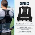Paquete de seguimiento de jugadores de fútbol: chaleco deportivo GPS con suscripción de 12 meses, equipo de entrenamiento de fútbol para seguimiento de rendimiento y estado físico