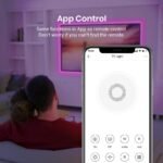 BroadLink Smart Remote Control Hub RM4 Mini TV Retroiluminado LED, Control TV Todo en Uno, Tiras LED, Aire Acondicionado, Compatible con Alexa, Google Home, IFTTT